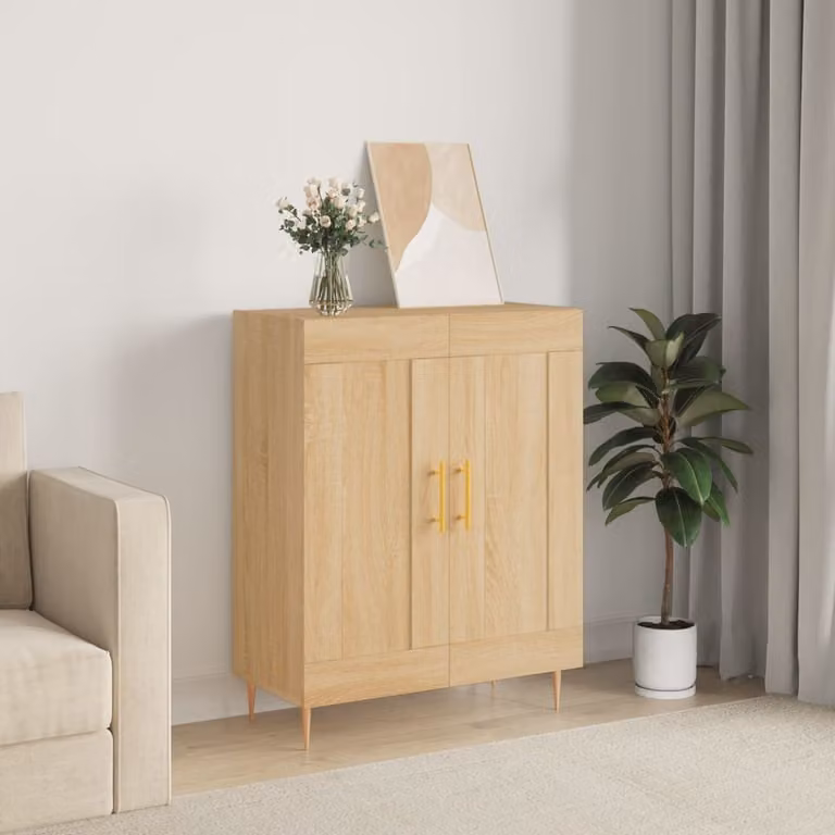 Credenza vidaXL in Rovere Sonoma, L/P/H: 69,5 x 34 x 90 cm