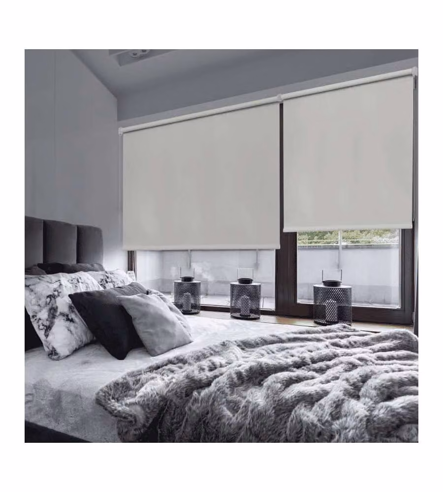 STOR PLANET Tenda a Rullo Oscurante Avorio 100x180 cm per Interni