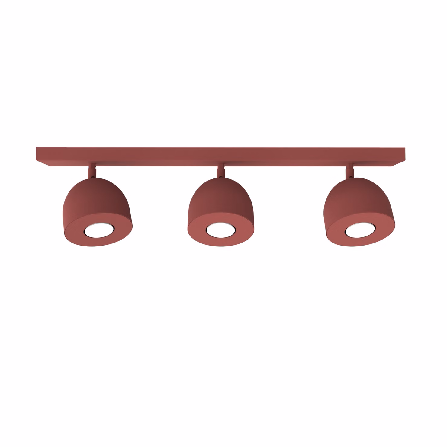 Lampada Da Soffitto Campanella 3X Monocolore Opaca
