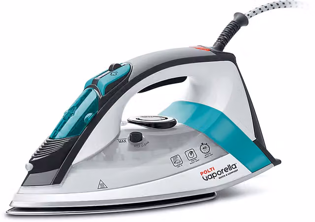 FERRO A VAPORE POLTI Vaporella Quick QC110, Potenza massima 2200 W, Colpo di vapore 180 g/min, Vapore continuo fino a 30 Serbatorio acqua 300 ml, Sistema anticalcare integrato, Piastra in Acciaio inossidabile