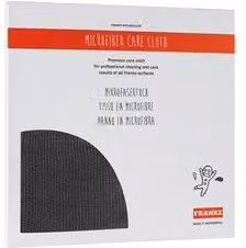 Panno in microfibra nero per acciaio inox Franke Kitchen Care