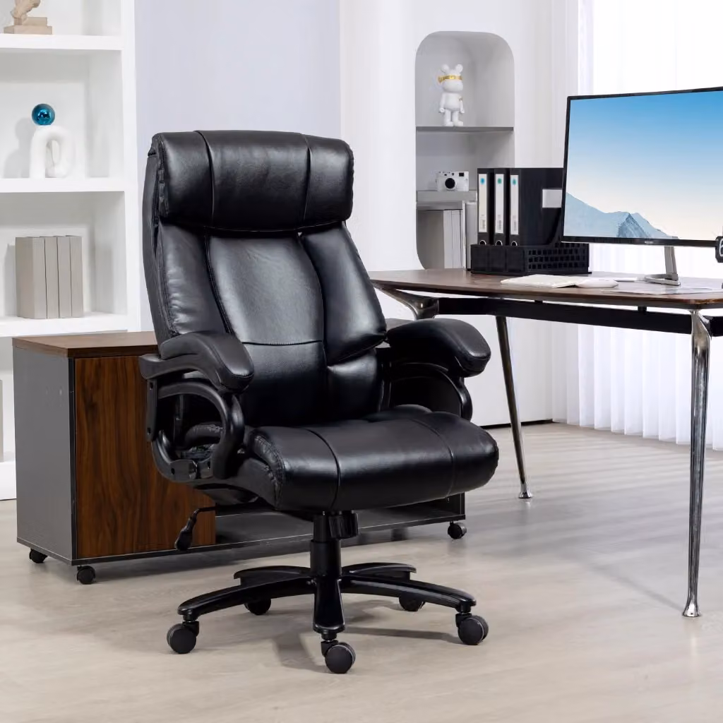 Sedia Poltrona Massaggiante da Ufficio GIORDANOSHOP Riscaldata con 2 Punti Massaggio e 8 Programmi Nera – 2
