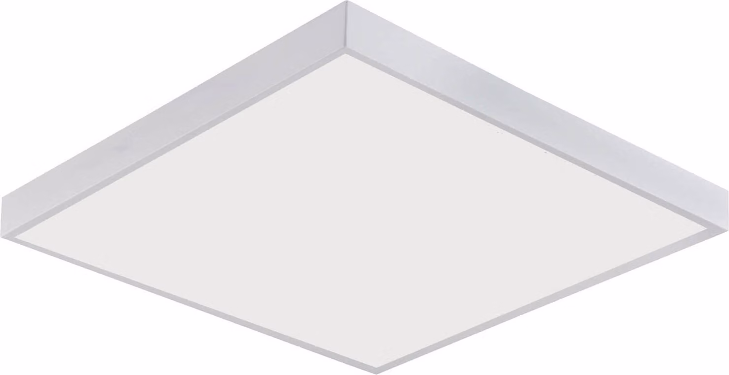 Pannello LED 62x62, lampada da soffitto a vista, applique quadrata da 40 Watt, incl. telaio di montaggio, bianco neutro …
