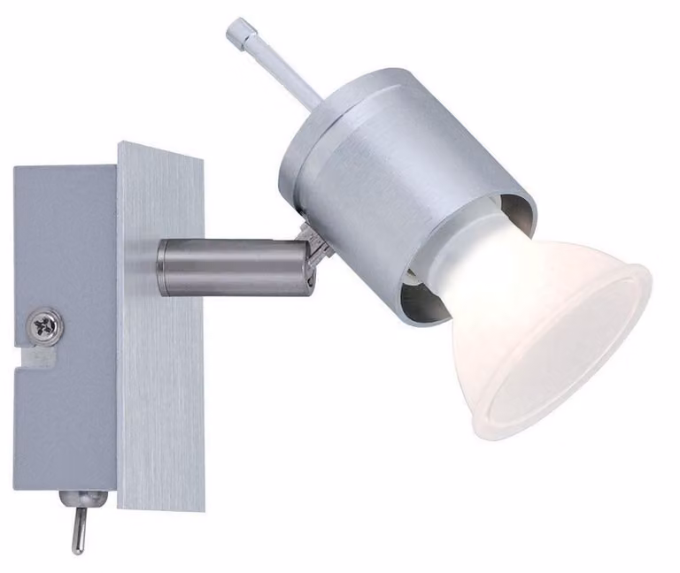 663.52 Paulmann Spotlights Nevada Rondell 1x50W GZ10 Alu 230V Metall