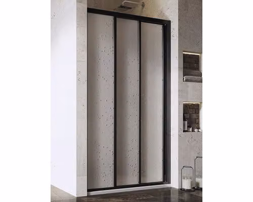 Porta doccia RAVAK ASDP3-100 198 nero+perla 00VA03R211