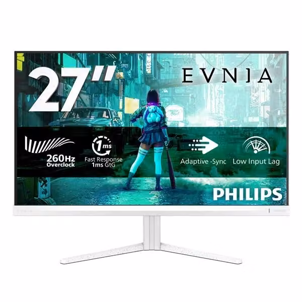Monitor Gaming Philips Evnia 3000 27 pollici IPS Full HD 260Hz Bianco 27M2N3201PL/00 – 2