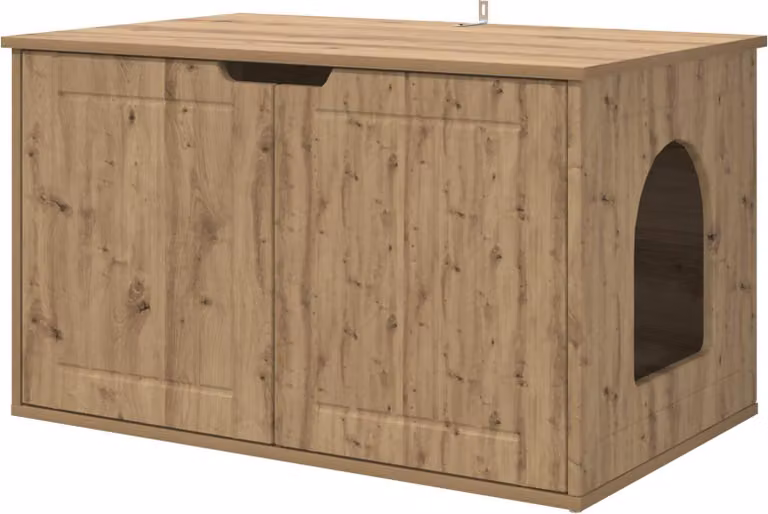 Casa per Gatti Rovere Artigianale 85 x 55 x 50,5 cm