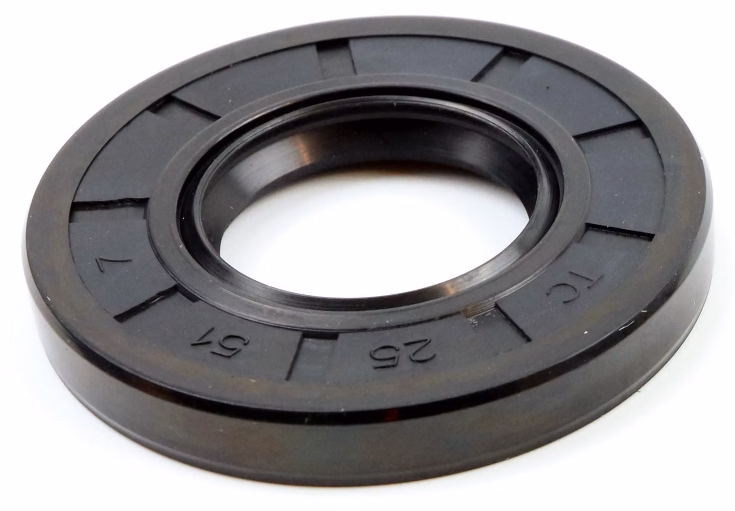 Guarnizione radiale per albero, dimensioni 25x51x7 mm, materiale NBR70, conforme alla norma DIN 3760