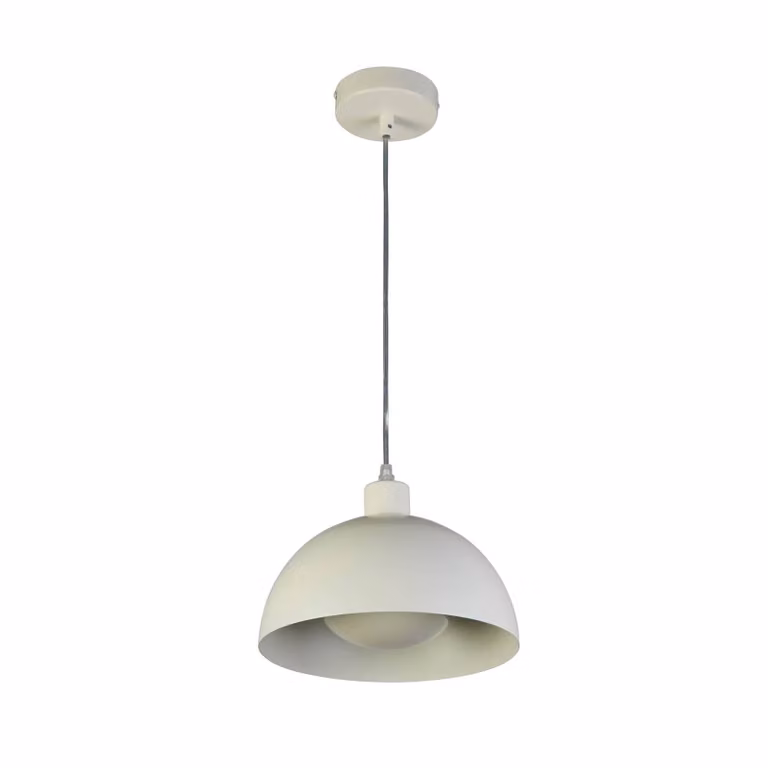 Searchlight Lampada a sospensione Mars, dimmerabile, Crema / Ambra, Cucina, Metallo, Scandinavo, Lampada a sospensione