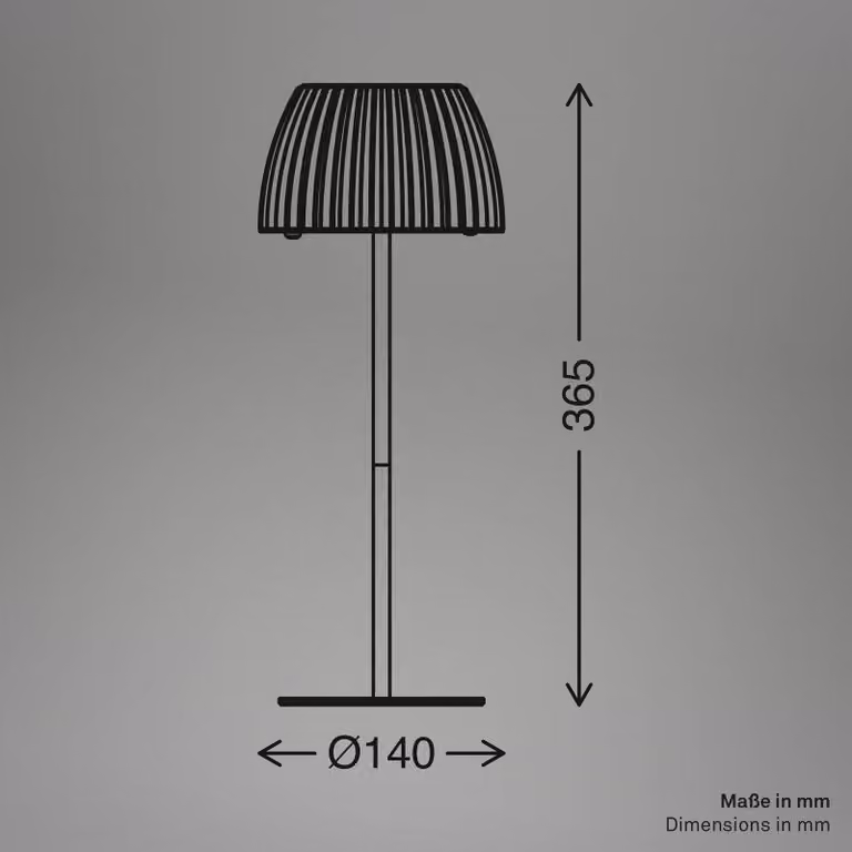 Briloner Lampada da tavolo a LED Loca, dimmerabile, Marrone / Ruggine, Soggiorno / Sala da pranzo, Metallo, Moderno, Lampada da tavolo LED
