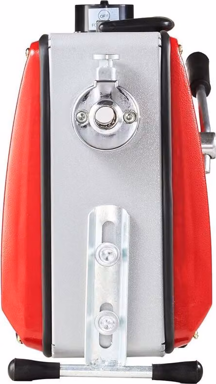 Macchina per la pulizia degli scarichi, macchina elettrica per la pulizia dei tubi da 500 W e 1400 giri/min, sonda per fognature con cavo a molla in acciaio da 20 m x 16 mm, 5 m x 9,5 mm e 0,4 m x 16 mm e 8 frese, adatta a tubi con diametro compreso tra 5