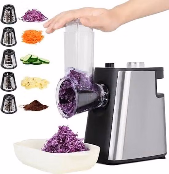 Raspante elettrico per carote - Raspante - Raspante elettrico per cucina - Raspante elettrico