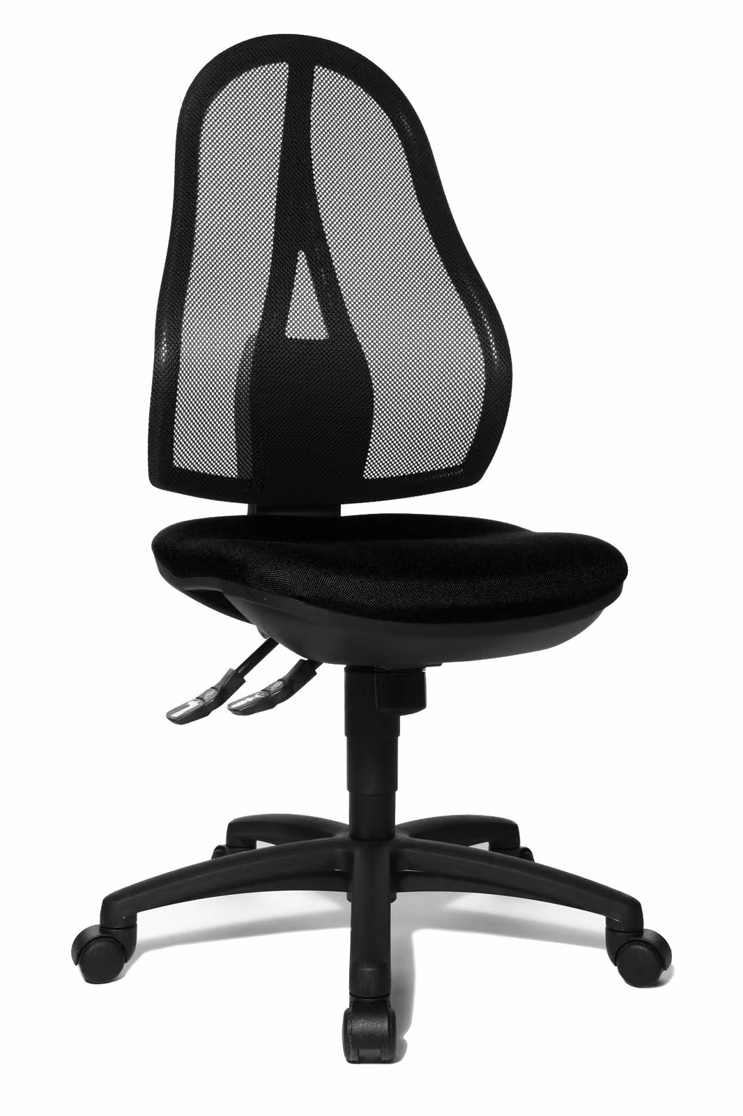 Topstar® OP200 G20 Bandscheiben-Drehstuhl Open Point® SY ohne Armlehnen schwarz