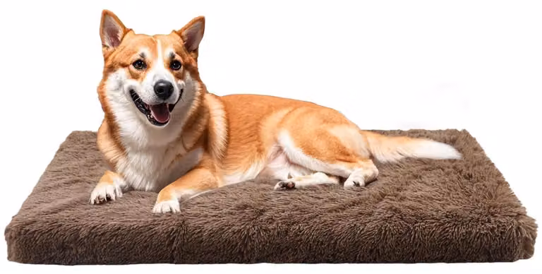 Omgoods - Cuccia lavabile per cani e gatti, color marrone cammello