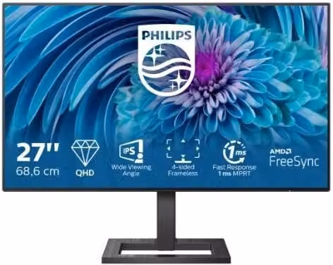 Monitor Philips 27 pollici QHD 2K IPS 120Hz Nero 27B2N3500J/00 – 1