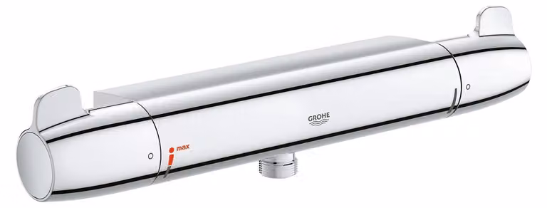 Miscelatore doccia termostatico, cromato, da montare a parete, tecnologia TurboStat, sistema CoolTouch