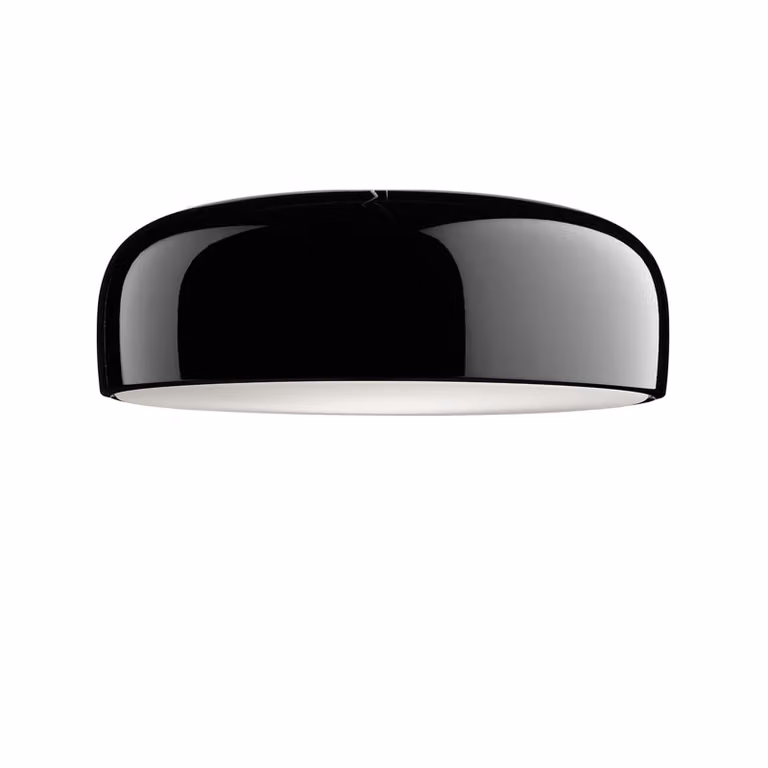 Flos - Smithfield Ceiling Pro - Lampada da parete o soffitto - Nero Lucido