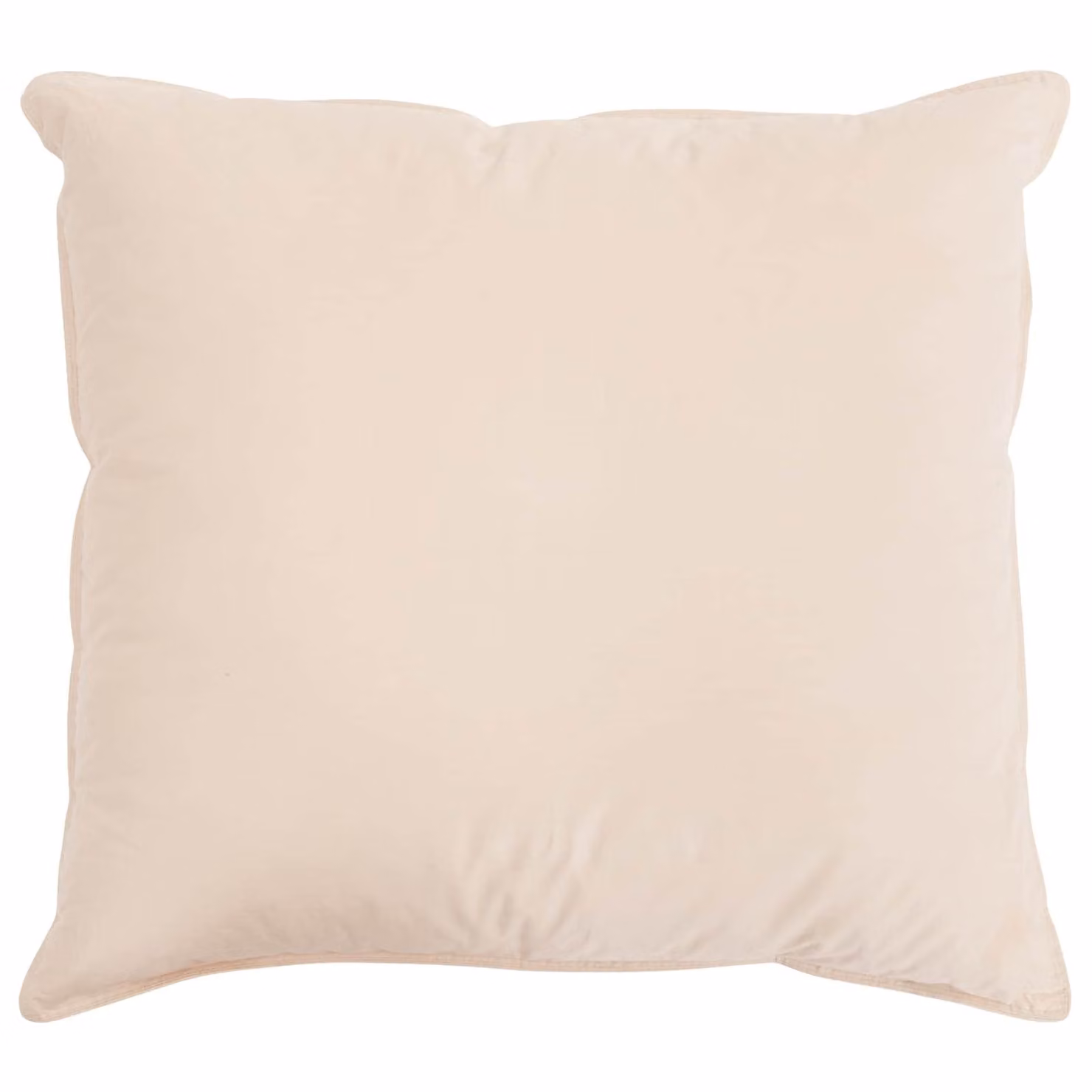 Cuscino Quadrato vidaXL in Fibra di Kapok e Cotone, Beige, 80 x 80 cm