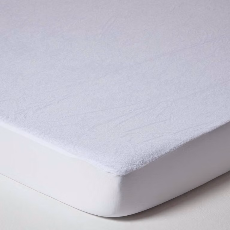 Sottostrato per materasso in cotone, impermeabile, dimensioni 140x200 cm, traspirante