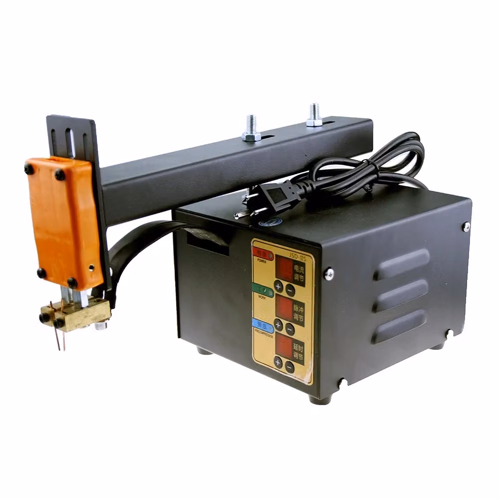 Saldatore a punti con batteria agli ioni di litio, potenza di 3KW, corrente di saldatura regolabile, design portatile