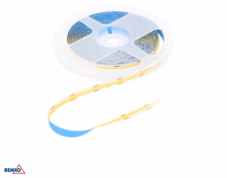 Striscia LED COB, 24 V, 5 metri, 2400 LED, 14 W/metro, bianco freddo, grado di protezione IP20