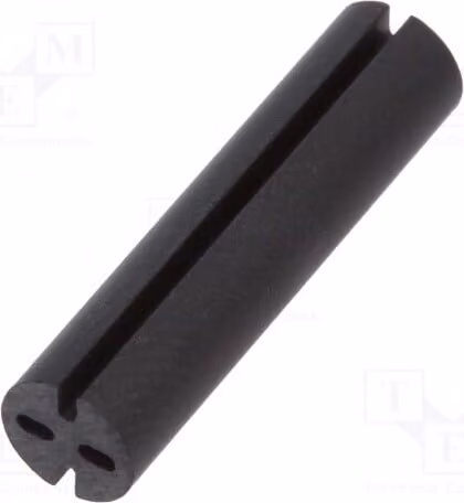 10 distanziatori, diametro esterno: 5,1 mm, diametro LED: 5 mm, lunghezza: 21 mm, LED nero, codice prodotto: 8GE04V80573, distanziatore