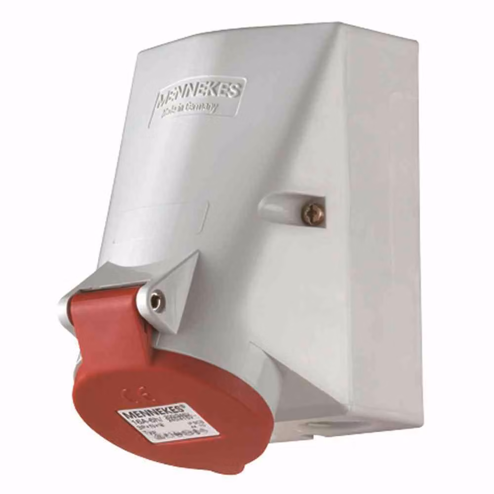 Presa a muro Mennekes TwinCONTACT 16A,5p,6h,400V,IP44 419