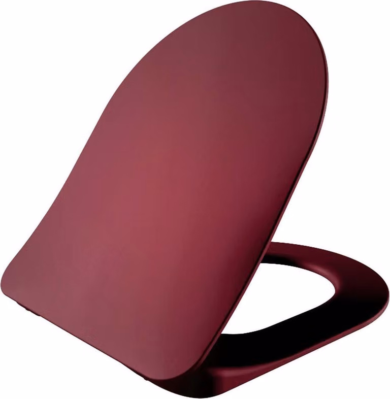 Copertura per WC CREAVIT, modello Berry, in Duroplast con sistema di chiusura ammortizzata Softclose e cerniere in acciaio inossidabile
