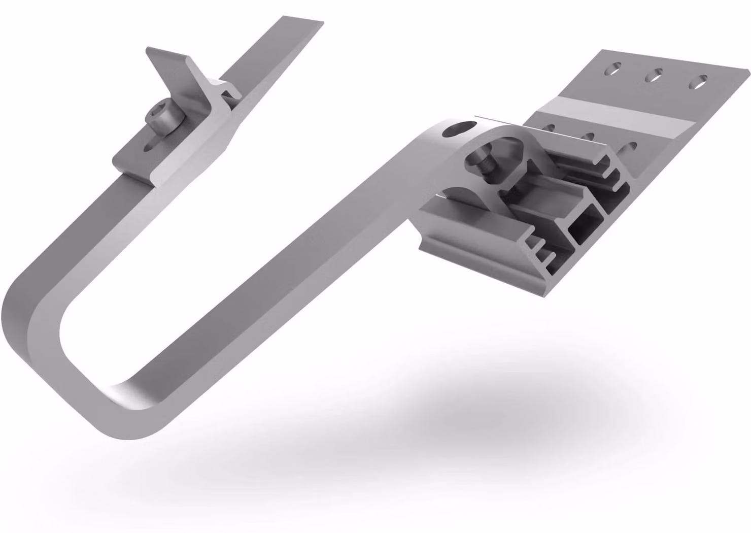 enwitec Gancio da tetto, SingleHook 3S lungo, 1 pz.