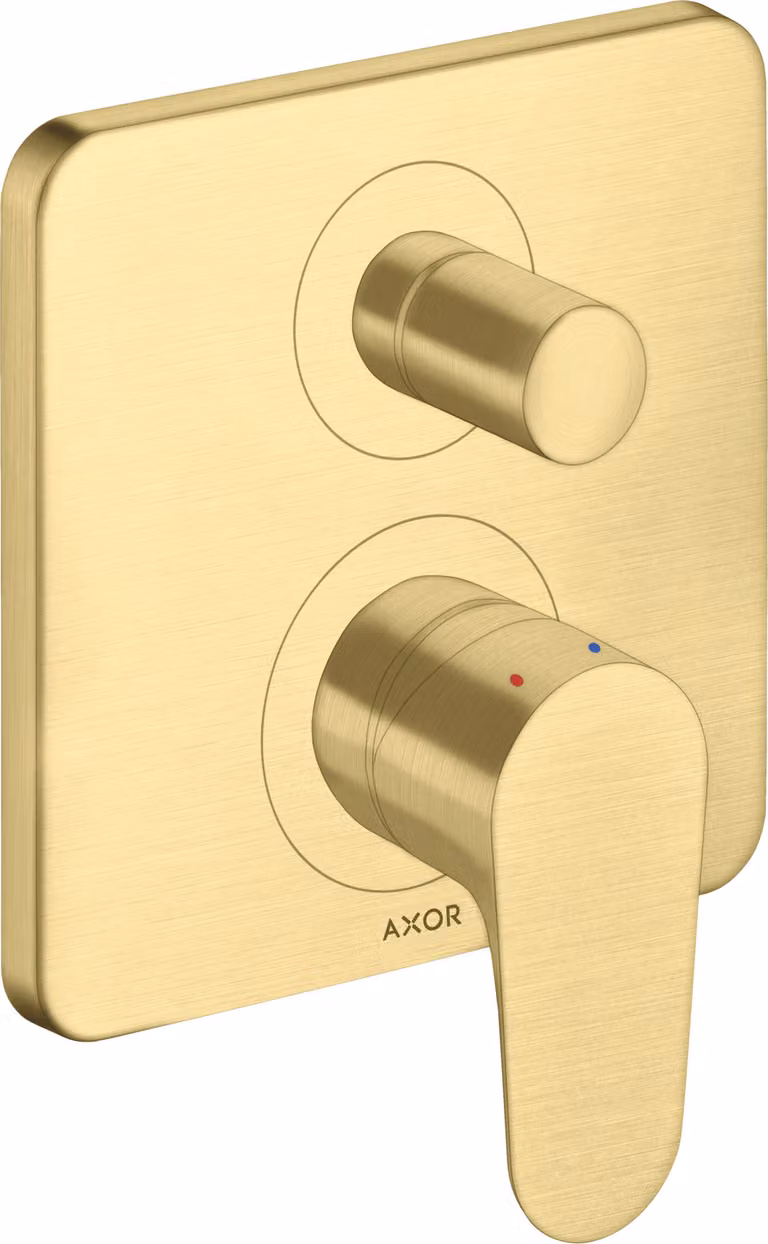 hansgrohe AXOR Citterio Mitigeur monocommande de baignoire encastré avec combinaison de fusibles, 34427950, 34427950
