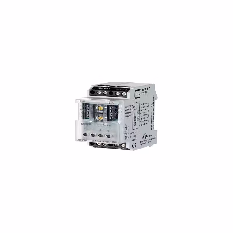 METZ CONNECT MR-SI4 Modbus RTU, digitale, ingresso, 4 canali, RS-485, grigio