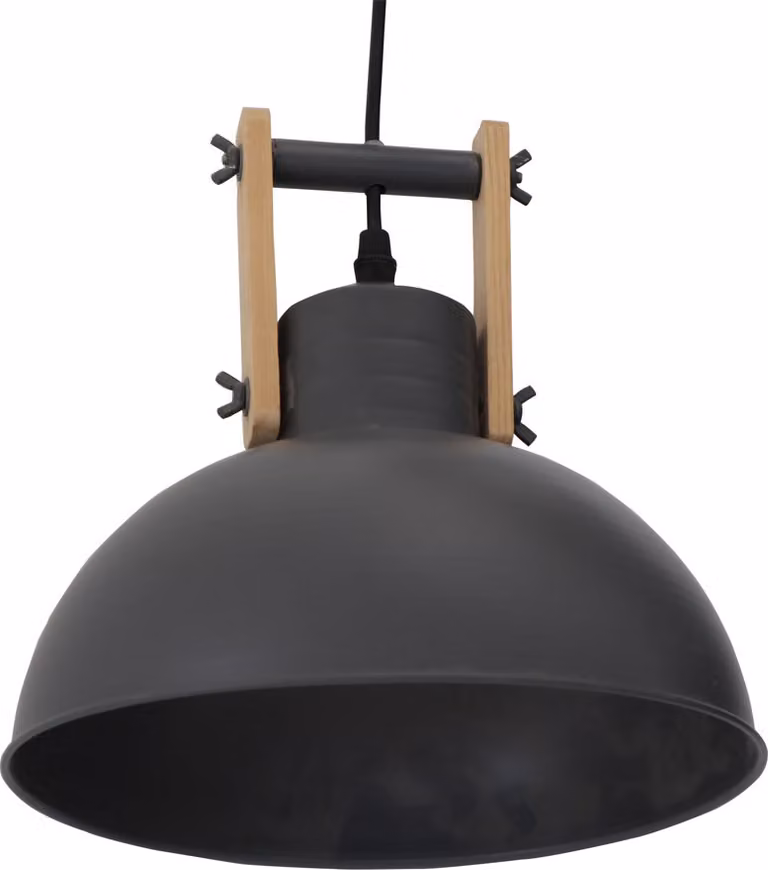 Lampada a sospensione SPOTLIGHT grigio scuro naturale Lampada da soffitto Faretto a sospensione