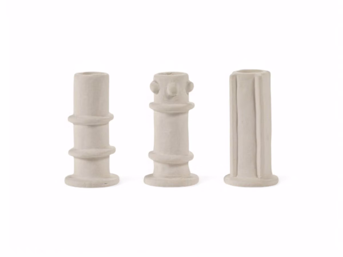 Molly Portacandele 03 - ASS/3 Beige