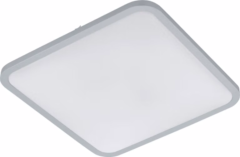 EGLO Plafoniera LED Cogoleto, lampada da parete, plafoniera con telecomando, variazione della temperatura di colore (caldo, neutro, freddo), luce notturna, dimmerabile