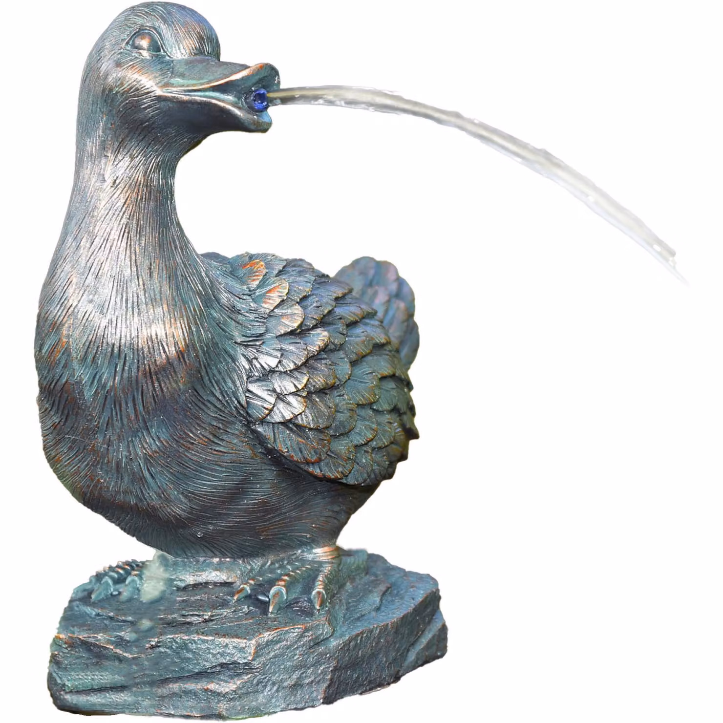 Figura da laghetto "Anatra", 25x15x30 cm