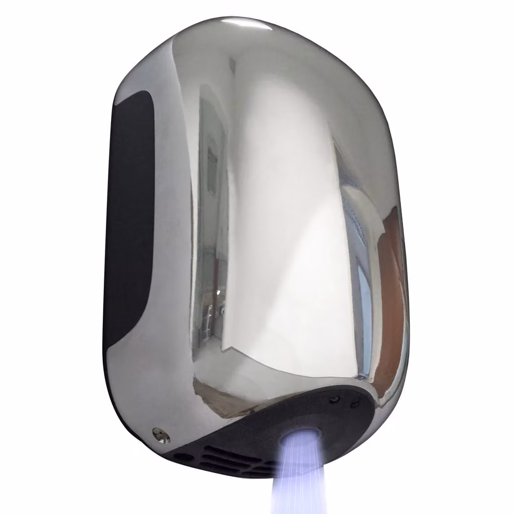 Asciugamano Elettrico Vama Smart Jet Mini LF ABS Cromato con Fotocellula 900W Colore Argento – 2