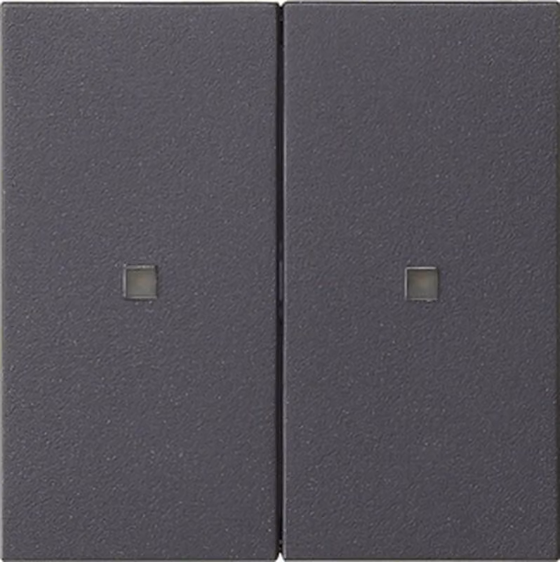 Pannello di comando Gira RF 2f sistema KNX 55 antracite 510728