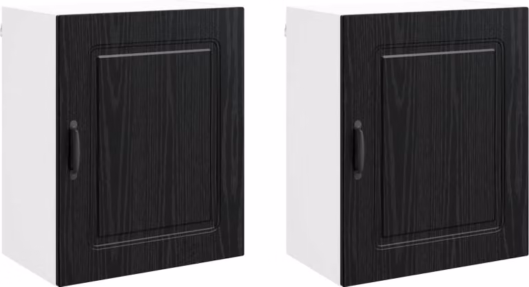 Pannello lavastoviglie Kalmar 2 pcs Rovere Nero 50 x 31 x 60 cm