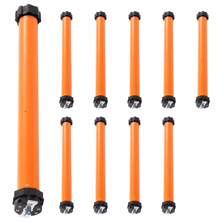 vidaXL Motori tubolari 10 pezzi 40Nm