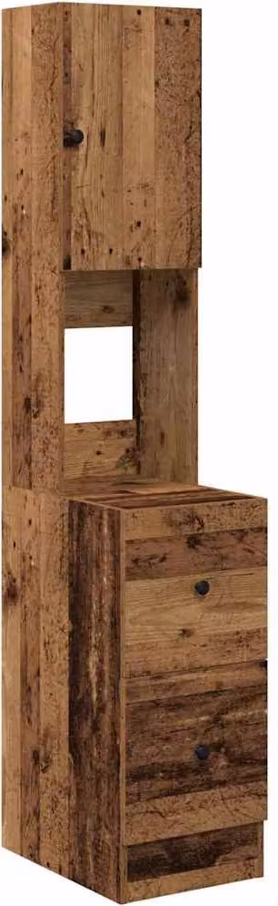 Credenza da cucina con cassetto Legno vecchio 32 x 50 x 180 cm
