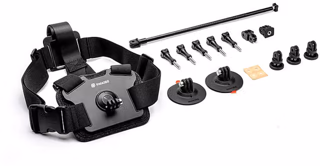 Kit neve Insta360 per action camera, colore nero