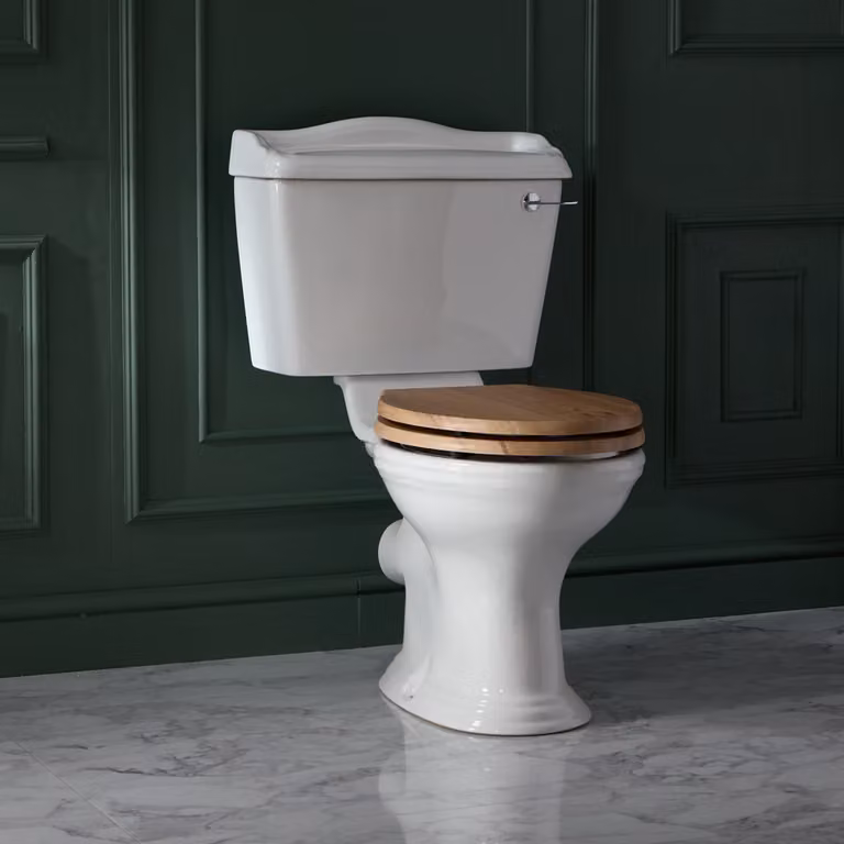WC Monoblocco con Copriwater MDF - Ryther