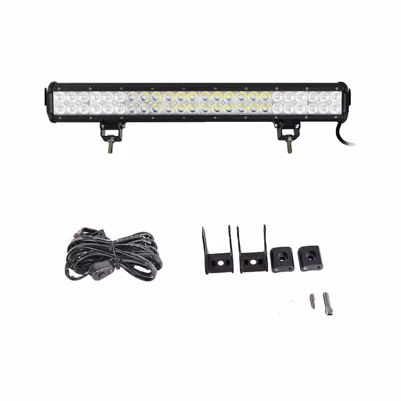 Barra luminosa offroad, varie dimensioni disponibili, adatta per Jeep JK UTV ATV, cavo da 23 pollici 144W