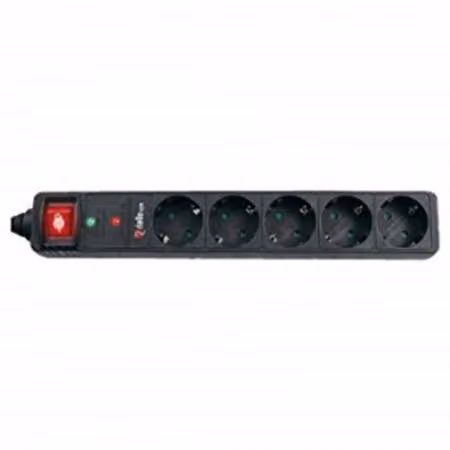Striscia protettiva riello thunder 5 Shukos con interruttore on/off