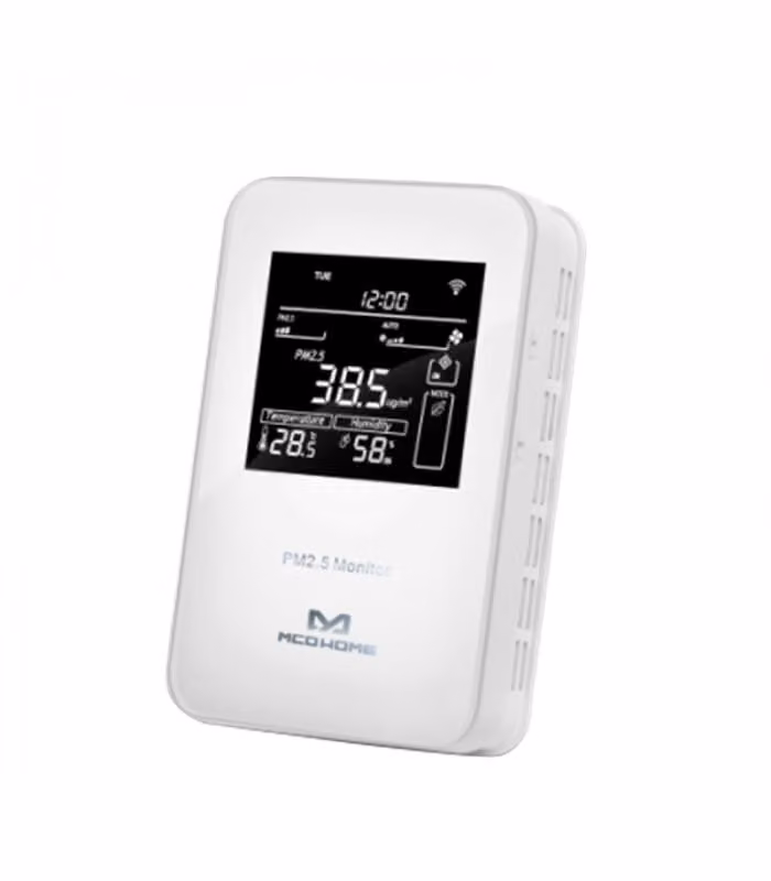 Monitor della qualità dell'aria PM2,5 da 230 V con rilevamento VOC e Z-Wave