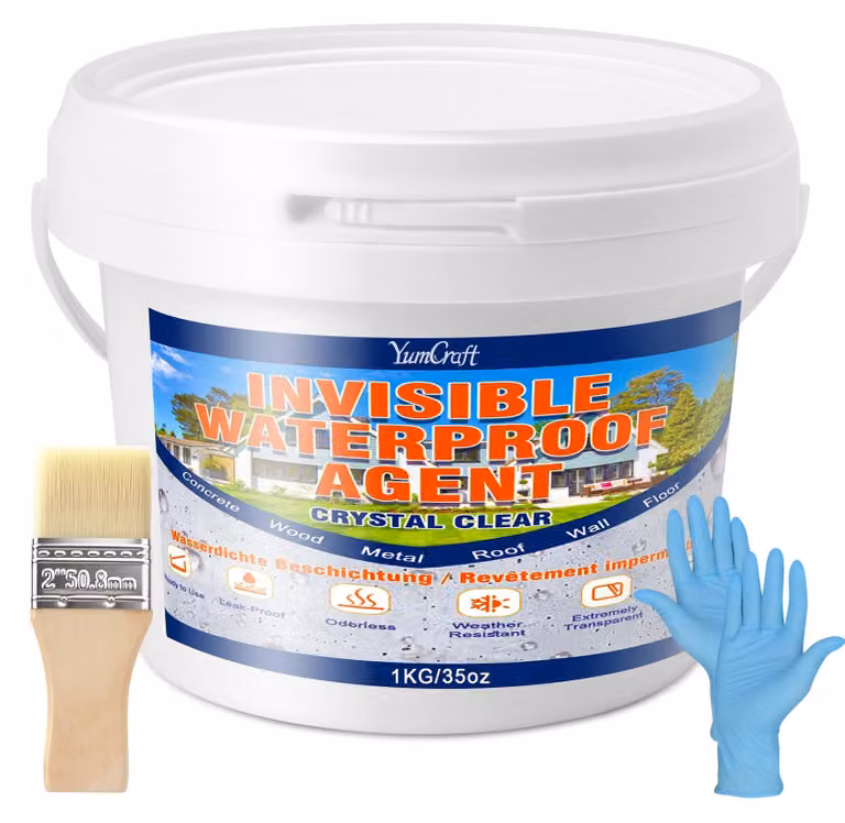 Rivestimento trasparente impermeabile, 1 kg