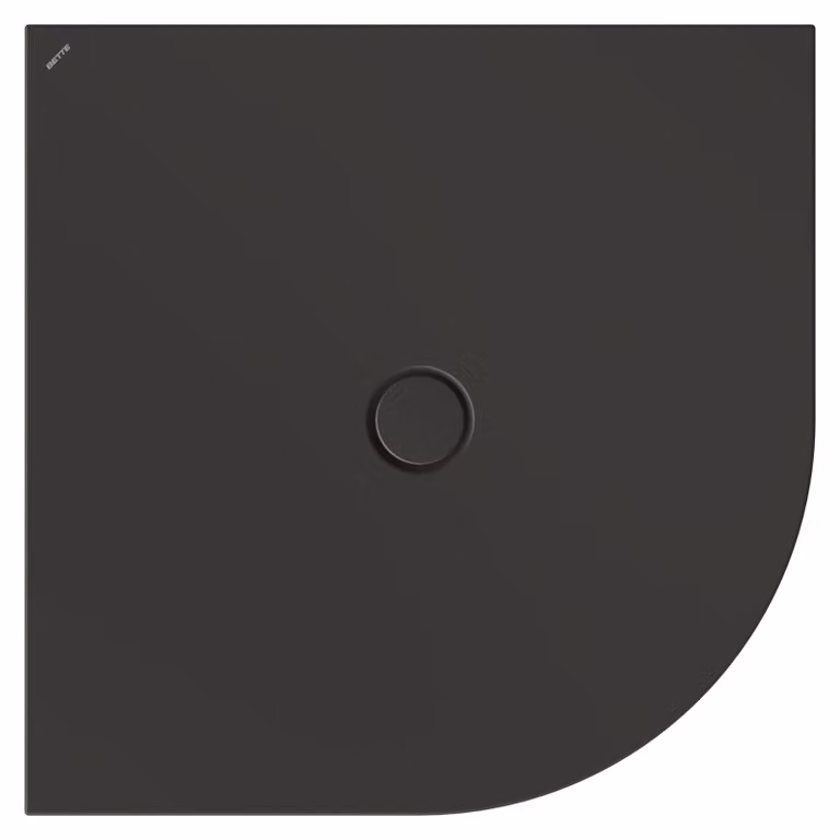 BetteFloor Corner receveurs de douche quart de cercle avec BetteGlasur Plus, 1000x1000mm, 5451-401PLUS, 5451-401PLUS
