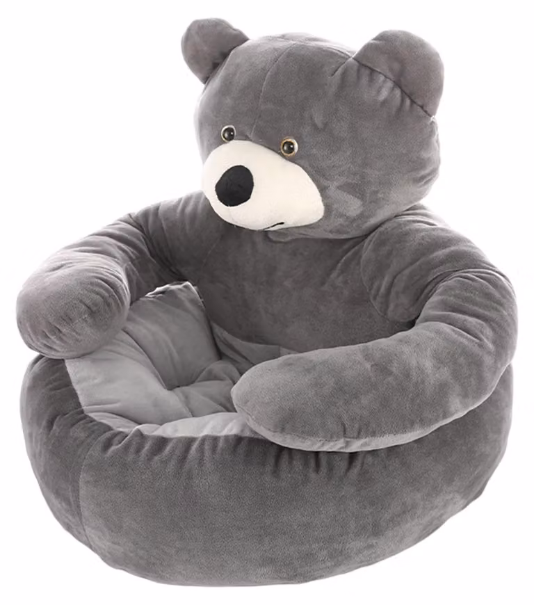 Cuccia per cani in peluche con fondo antiscivolo