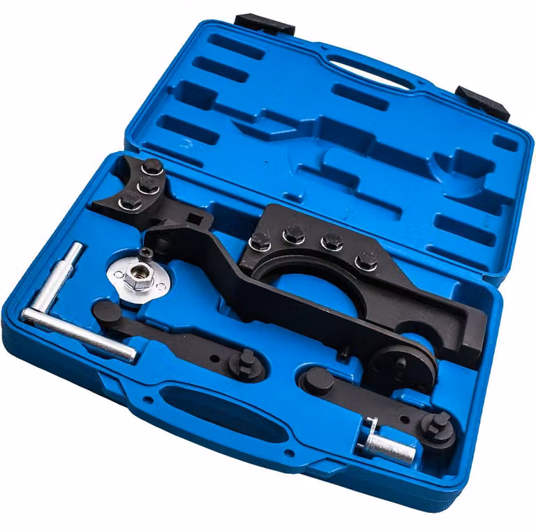 Set di strumenti per la fasatura del motore, compatibile con VW Touareg - 2.5 e 4.9 TDI PD - Peso: 7,7 kg - Materiale: metallo