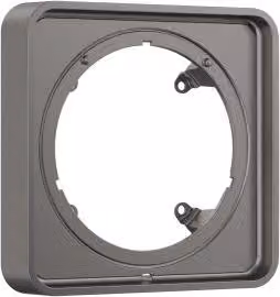 hansgrohe rosone di prolunga AXOR iBox Uni. 2 22 mm, softsquare, bronzo spazzolato